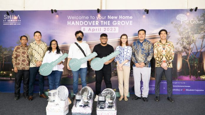 Serah terima the Grove Shila at Sawangan,
