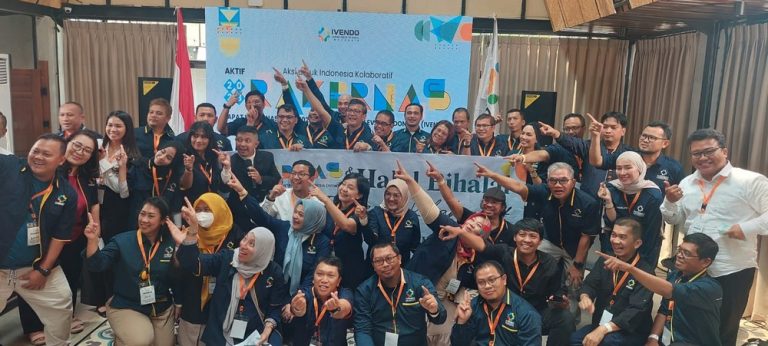 Rakernas dan halal bihalal ivendo