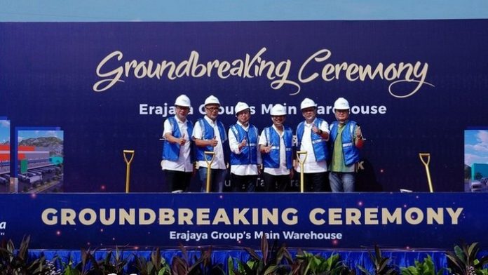 Groundbreaking ceremony erajaya group 2023