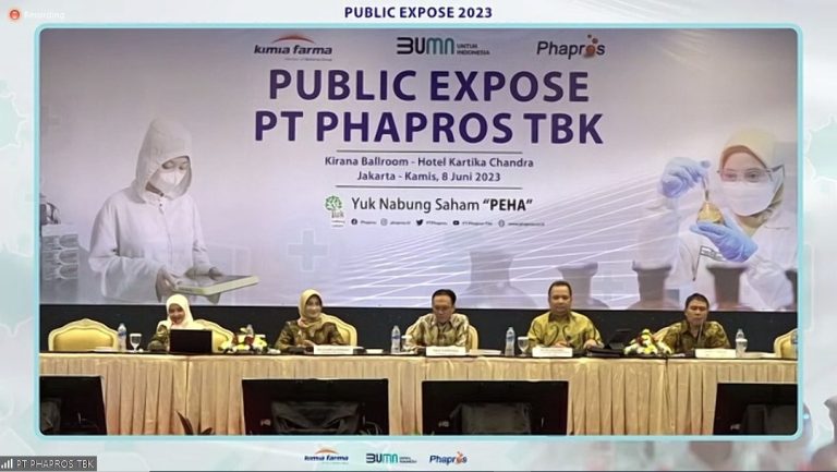 Gelar Public Expose, Ini Pencapaian dan Strategi Phapros di 2023 