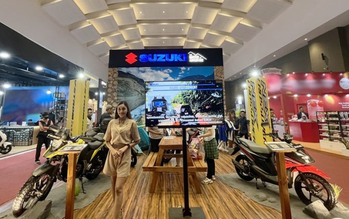 Booth Suzuki di Jakarta Fair Kemayoran 2023
