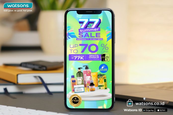 Watsons 7.7 Summer Sale