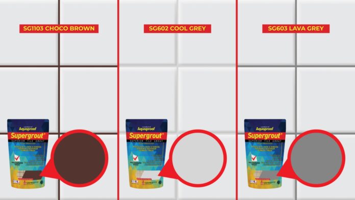 Supergrout Launching Tiga Warna Baru: Choco Brown, Cool Grey, Lava Grey Supergrout Launching Tiga Warna Baru: Choco Brown, Cool Grey, Lava Grey