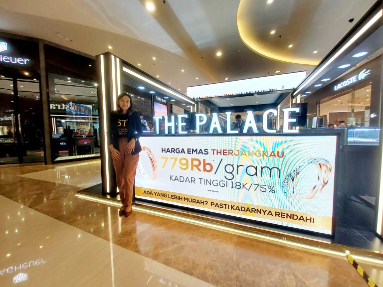 Panas halu, pameran emas harga luar biasa The Palace Jeweler dan lakuemas