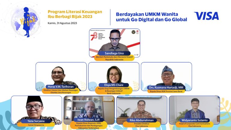 Lanjutkan ‘Ibu Berbagi Bijak’, Visa Kembali Membantu Pelaku UMKM Perempuan untuk Go Digital & Go Global