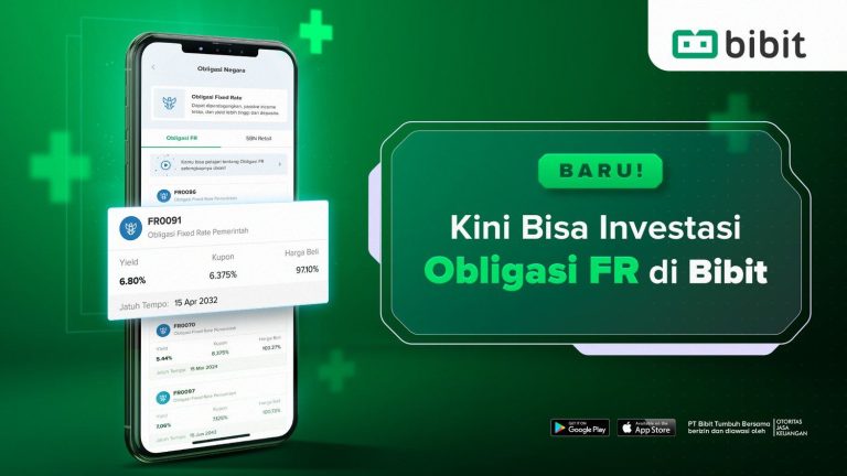 Obligasi FR bisa dibeli mulai dari 1 juta rupiah di Bibit.id