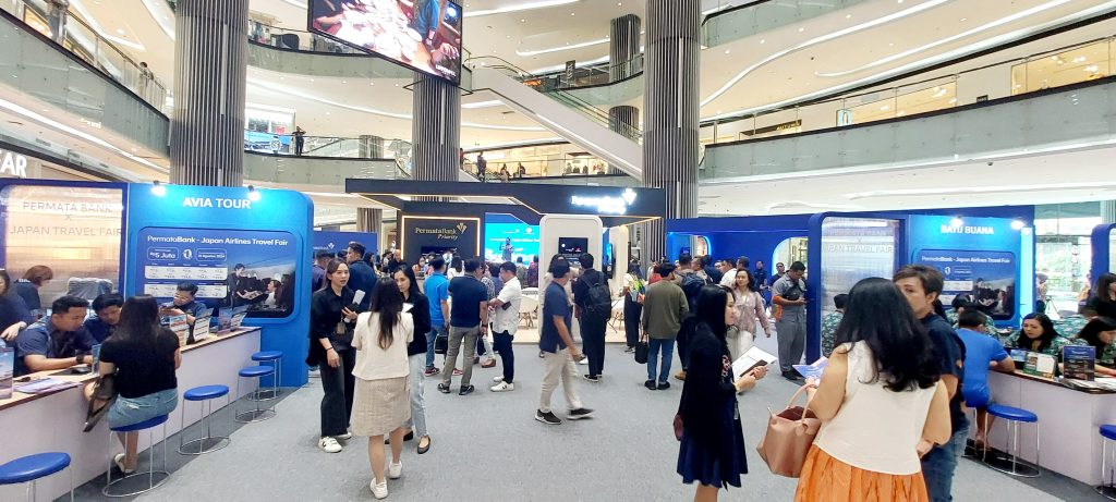 PermataBank Japan Airlines Travel Fair hadir dengan berbagai penawaran perjalanan yang menarik untuk keluarga, teman, maupun bisnis.