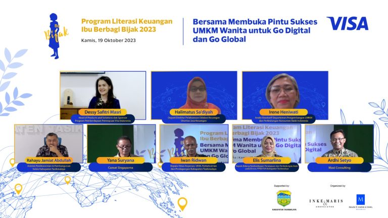 Inisiatif ‘Ibu Berbagi Bijak 2023’ dari Visa Membuka Cakrawala Baru bagi 315 UMKM Tasikmalaya