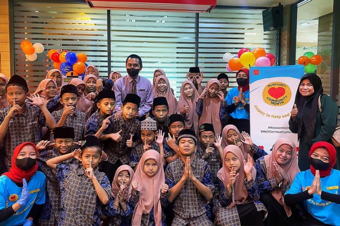 aksi sosial mcdonal's