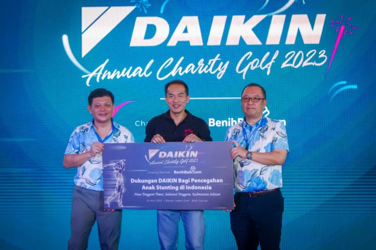 Turnamen Golf DAIKIN: Ajang Himpun Dukungan Pencegahan Anak Stunting