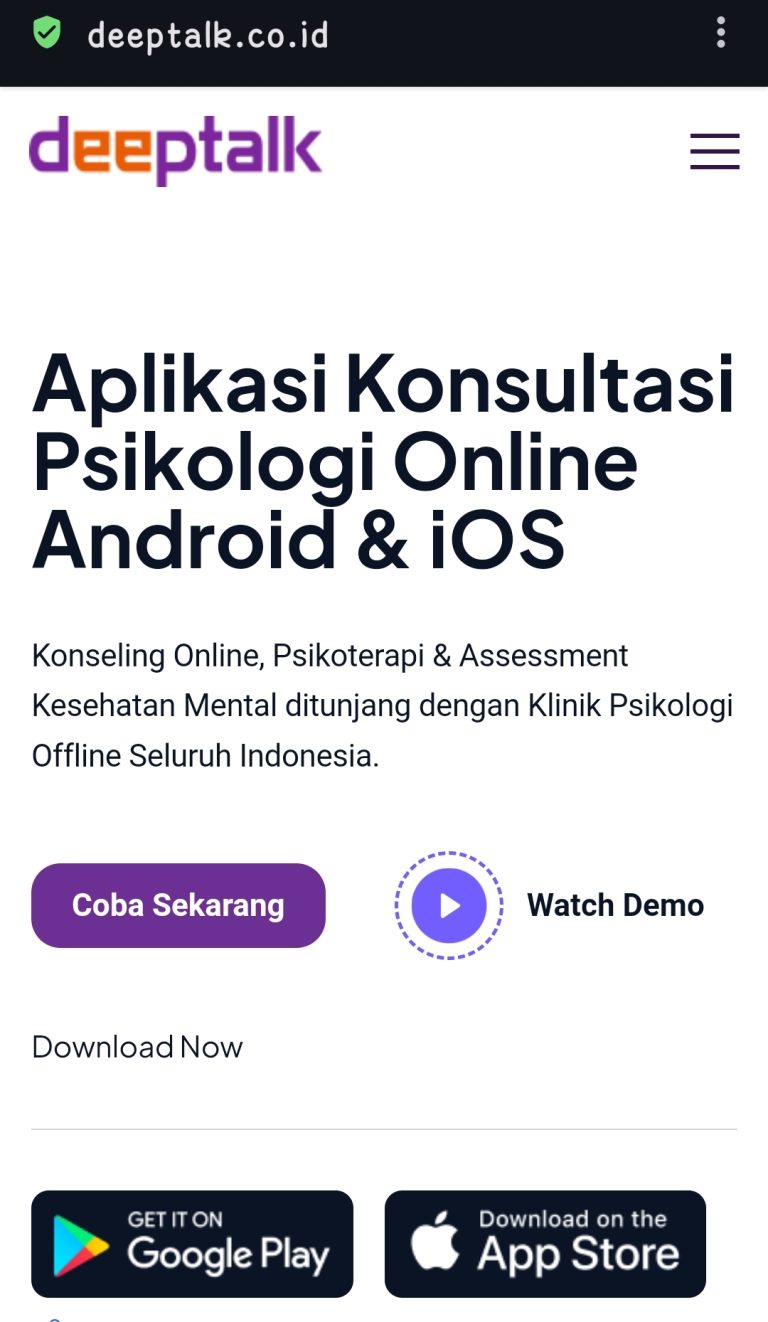 Kado HUT ke-8 Logos Indonesia Untuk Masyarakat, Aplikasi DeepTalk