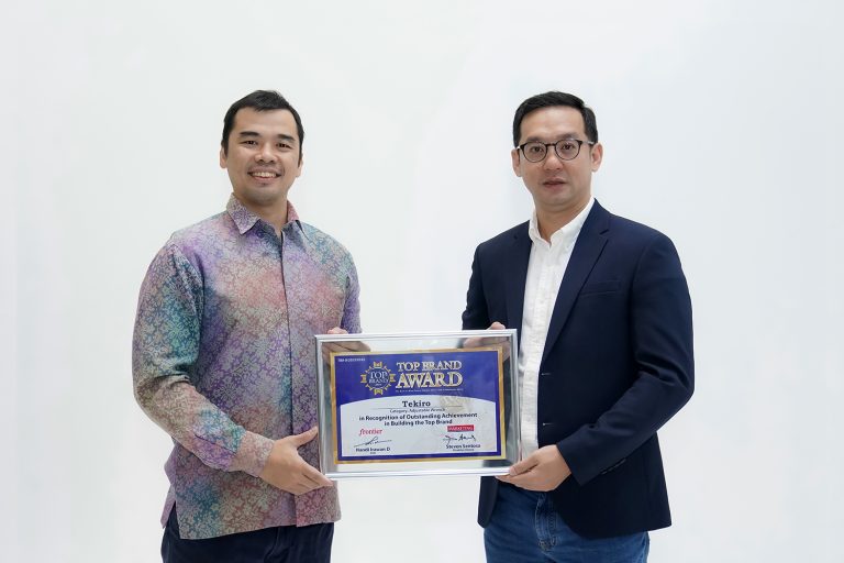 Buktikan Kepercayaan Konsumen, Tekiro Kembali Raih Top Brand Award