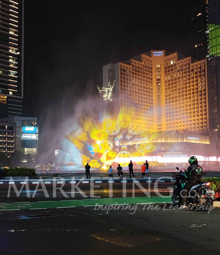 (Foto) Rayakan Pergantian Tahun Dengan Pertunjukan Video Mapping 3D