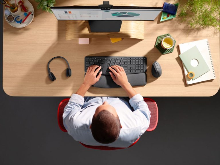 Logitech Ergo series mouse dan keyboard