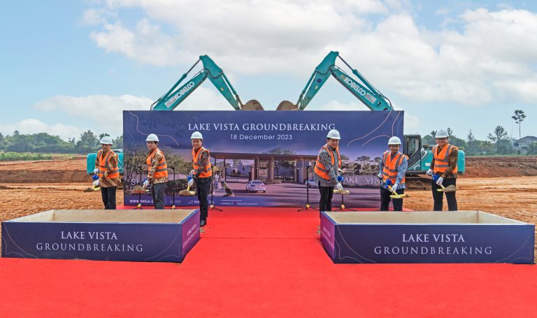 Cluster Lake Vista di Shila at Sawangan Ditargetkan Handover 12 Bulan Setelah Groundbreaking