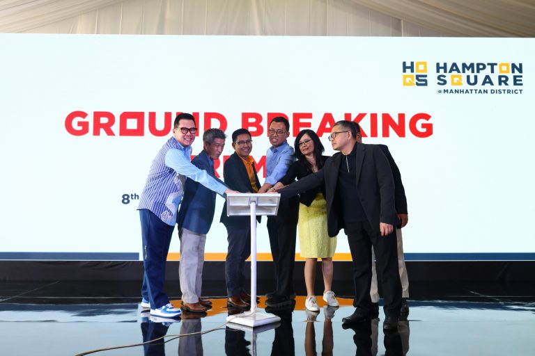 Groundbreaking Hampton Square di Gading