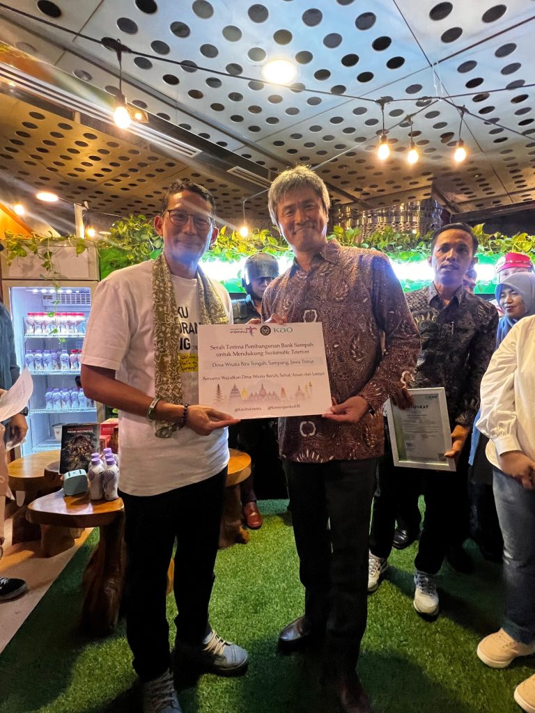Kao Indonesia dan Kementerian Pariwisata Bersama Mewujudkan Desa Wisata BERSERI
