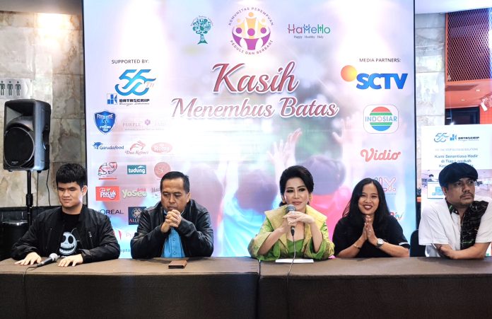 Meiline Tenardi Founder Yayasan Komunitas Perempuan Peduli dan Berbagi, Drama musikal kasih menembus batas, "Kasih Menembus Batas", drama anak-anak, hiburan, liburan