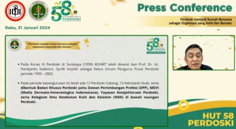 Rayakan HUT ke-58, PERDOSKI Menggelar Serangkaian Acara Megah