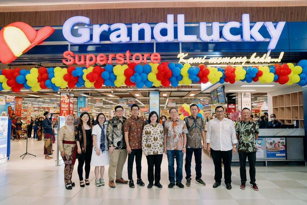 Peresmian Gerai GrandLucky Superstore Udayana Denpasar Bali