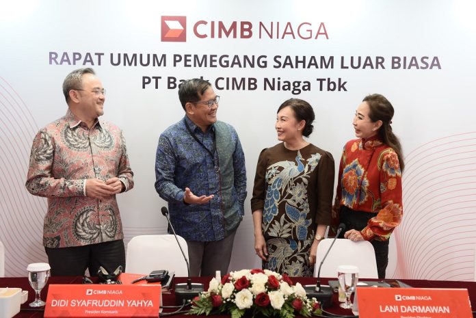 RUPSLB CIMB Niaga Setujui PMTHMETD RUPSLB CIMB Niaga