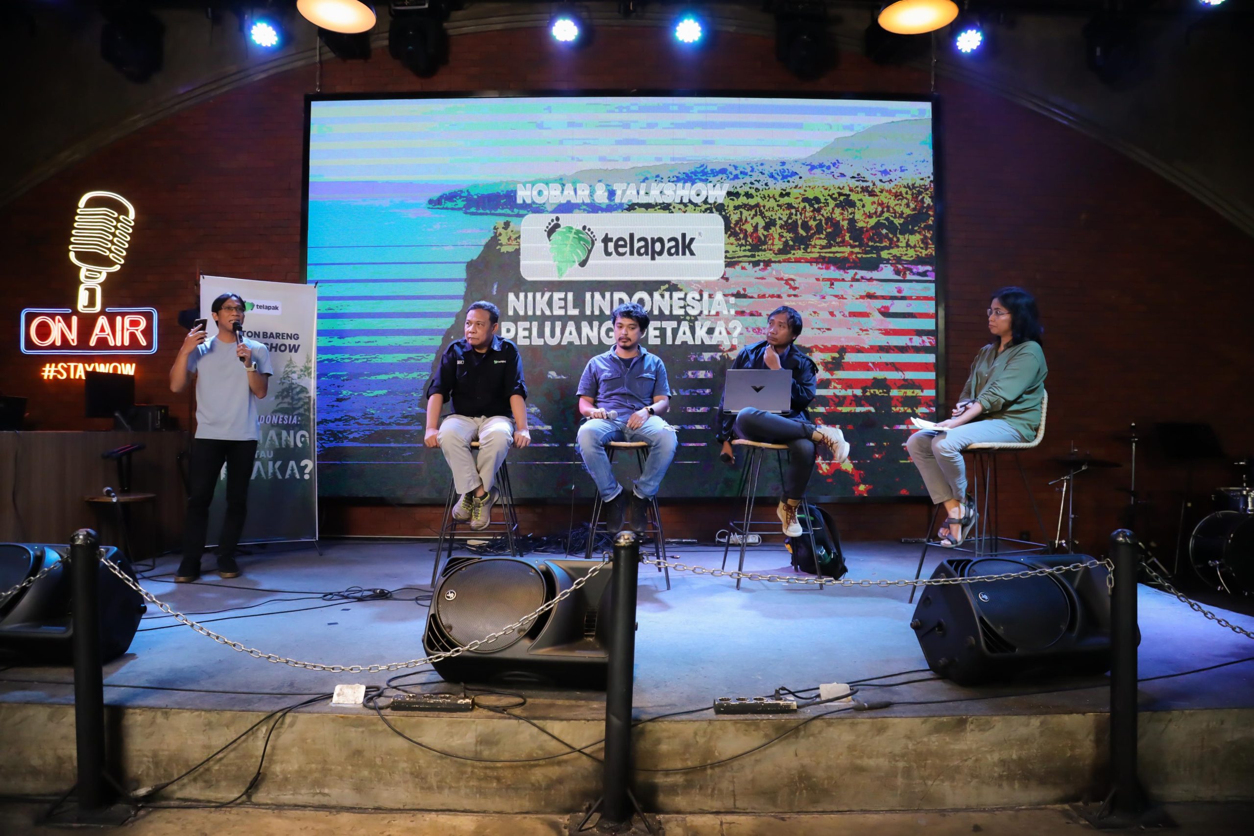 Perkumpulan Telapak Menggali Dilema Nikel di Indonesia Melalui Talkshow