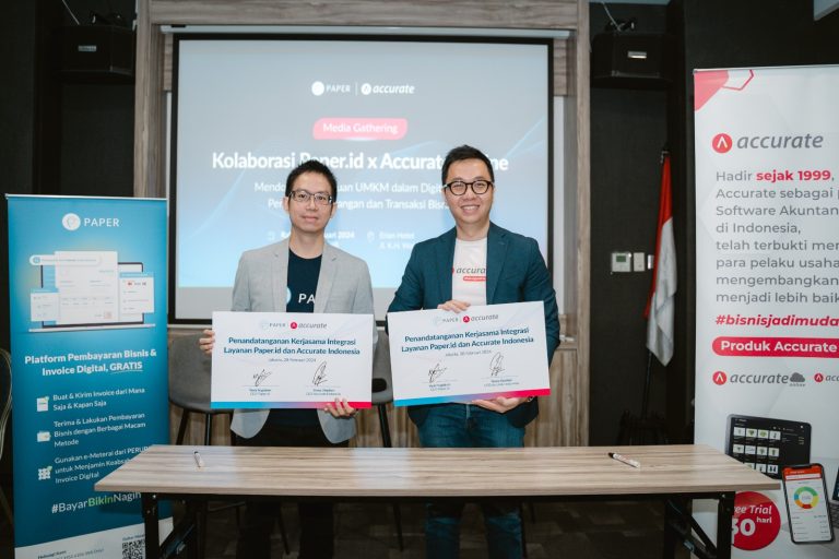 Paper.id & Accurate Gabungkan Transaksi dan Akuntansi Bisnis dalam Satu Platform