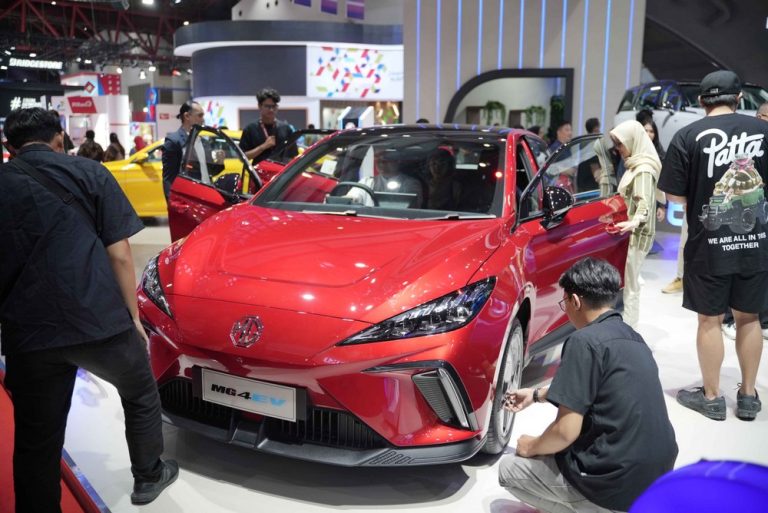 MG 4 EV di Ajang IIMS 2024