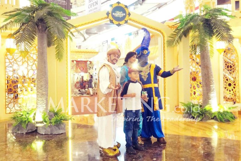 (Foto) Bertemu Aladdin di Majestic Moonlight Ramadan Lippo Mall Kemang