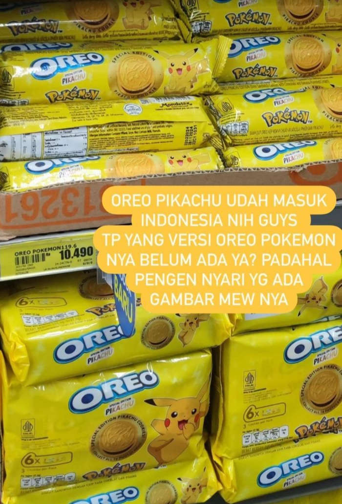 Ajakan untuk Hadirkan Keping OREO Langka Bergambar Pokémon Legendaris “Mew” ke Indonesia