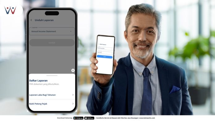 KoinWorks , Fitur KoinWorks, Lapor Pajak , Fitur Unduh Bukti Potong Pajak