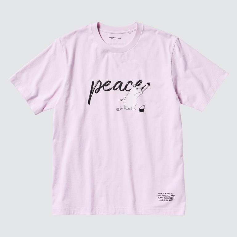 Peluncuran Lima Desain Baru T-shirt PEACE FOR ALL UNIQLO