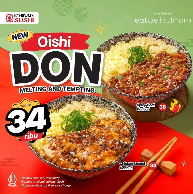 Ichiban Sushi Hadirkan Donburi Spesial untuk Memeriahkan Bulan Ramadan