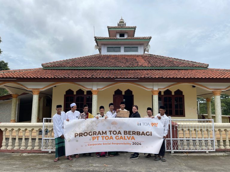 TOA Indonesia Gelar “TOA Berbagi” di 3 Masjid dan Pesantren