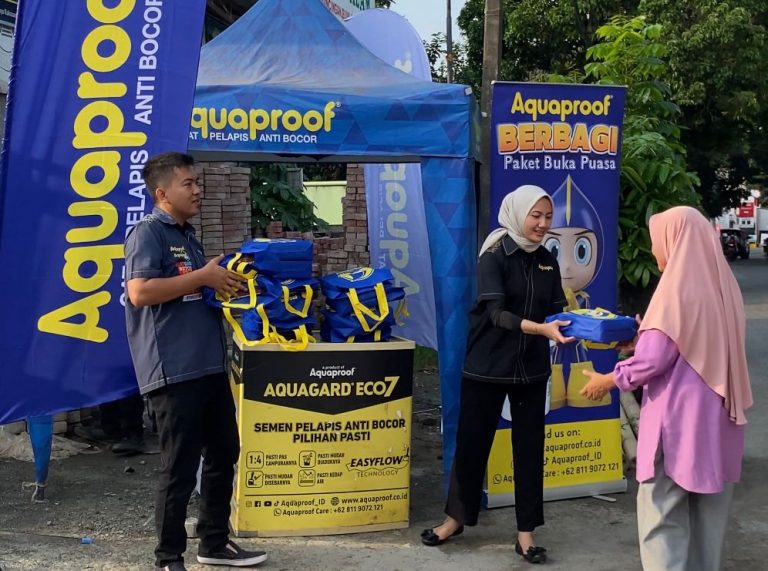 Ramadan 2024, Aquaproof Jalin Silaturahmi Melalui #AquaproofBerbagi dan #PilihYangSNI