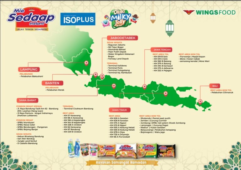 WINGS Food Sediakan Pondok Rehat di 6 Titik Mudik Lebaran