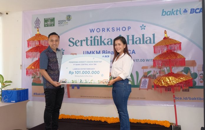 BCA Salurkan KUR kepada Pengusaha Kedai Kopi di Bali I KUR