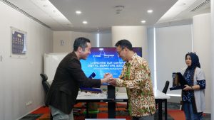 Peresmian kerjasama TelkomMetra dan VIDA