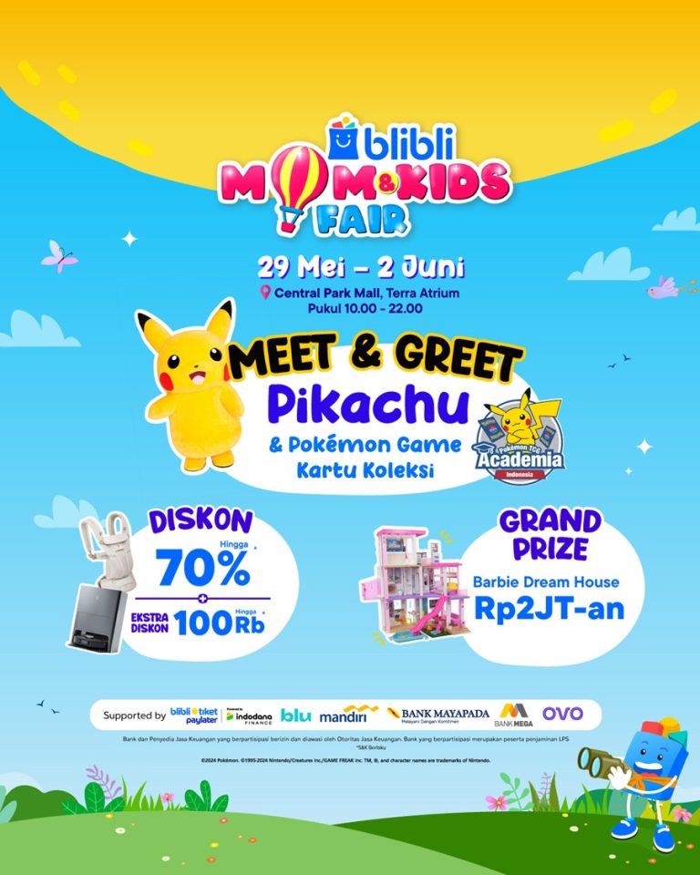 Banjir Hadiah dan Diskon di Blibli Mom & Kids Fair