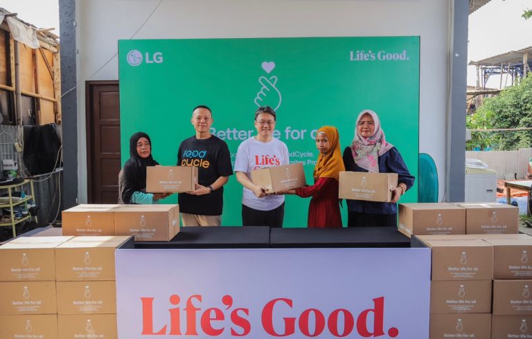 LG Distribusikan 3,000 Paket Makanan dalam Penutupan Kampanye “Better life for all”