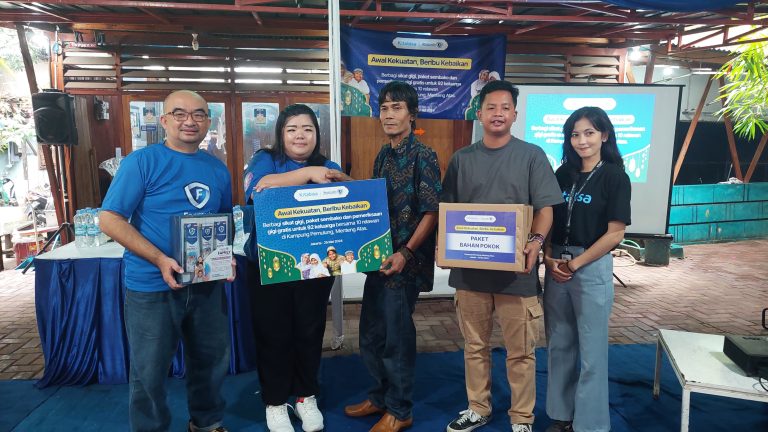 Formula Indonesia dan Kitabisa Membawa Kebaikan ke Kampung Pemulung Menteng Atas Jakarta