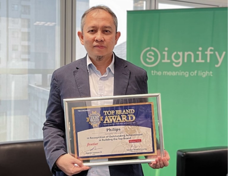 Raih Top Brand Awards 2024, Lampu Philips Terus Pimpin Transformasi Pencahayaan LED di Indonesia
