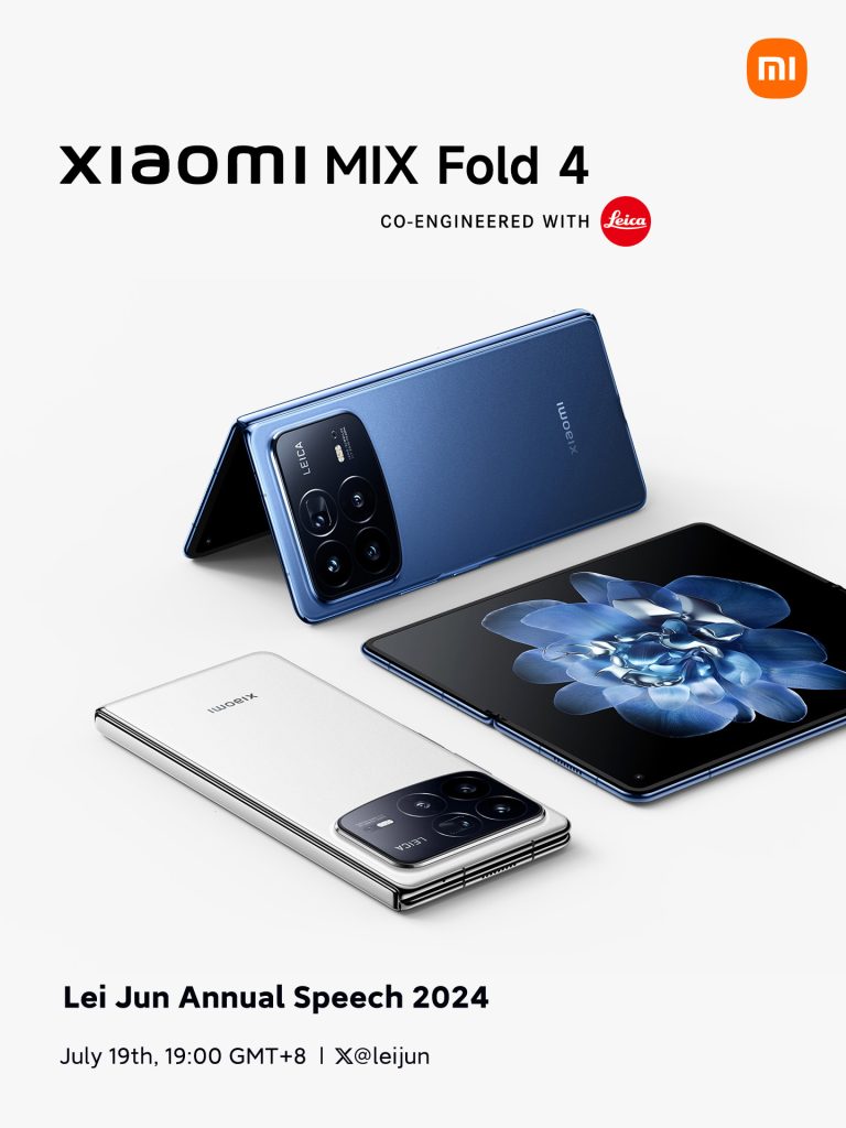Xiaomi baru saja mengumumkan tanggal peluncuran Xiaomi Mix Fold 4 di China 19 Juli pada pukul 19.00 (waktu setempat).