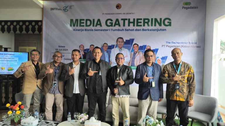 Pegadaian Kanwil VIII Jakarta 1 Catat Pertumbuhan Pembiayaan 22,6% di Semester I Tahun 2024