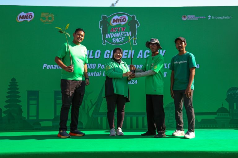 Nestlé MILO Laksanakan Penanaman 15.000 Mangrove dalam MILO ACTIV Indonesia Race 2023