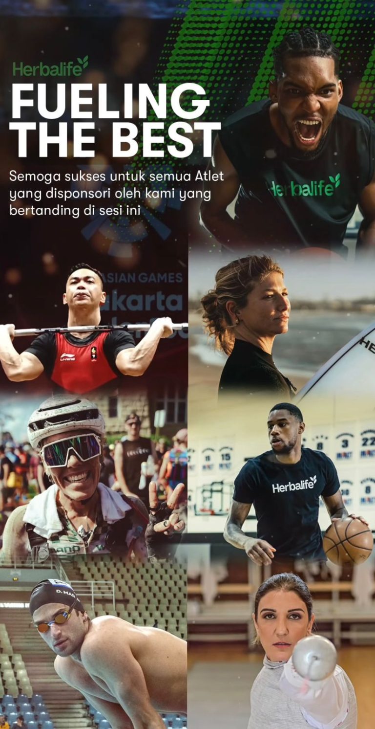 Dukung Atlet Indonesia di Paris, Herbalife Sediakan Asupan Nutrisi Optimal