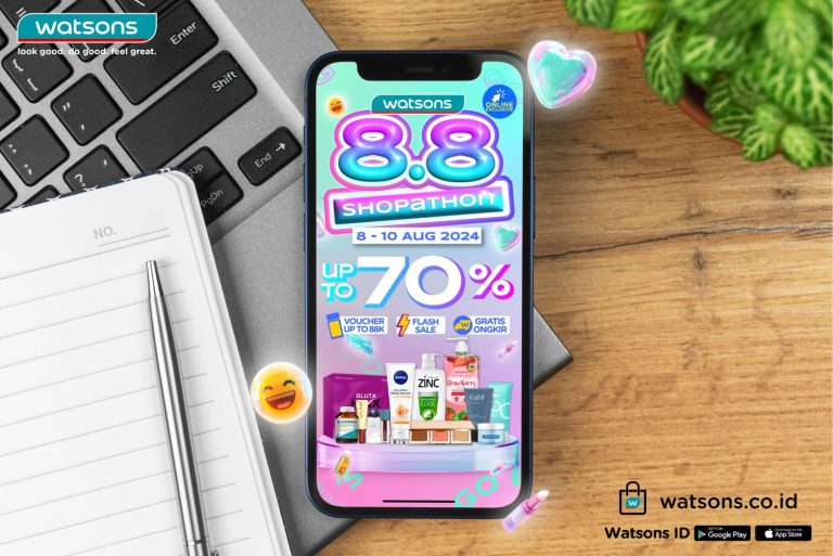 Festival Belanja Online Watsons 8.8 Shopathon