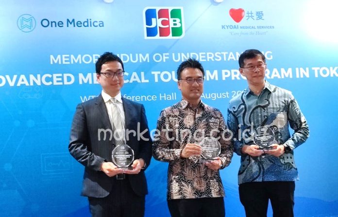 JCB Indonesia menggandeng One Media dan Kyoai Medical Services untuk mengembangkan 