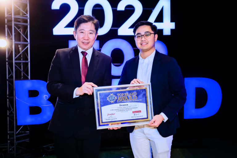 Deorex mengukuhkan dirinya sebagai merek lokal terbaik di kategori Antiperspirant setelah meraih penghargaan bergengsi Top Brand Award 2024.
