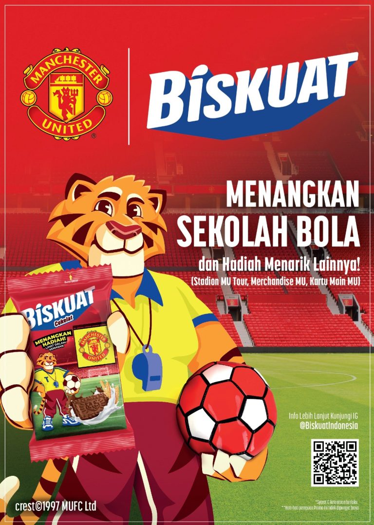 Biskuat dan Manchester United Berkolaborasi Dukung Pengembangan Potensi Anak Indonesia